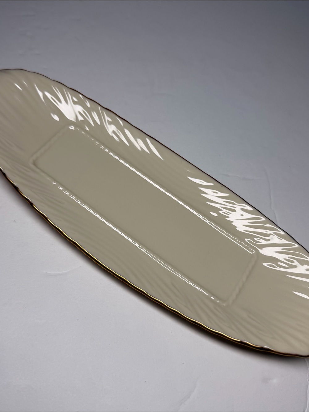 Lenox open butter tray dish VTG.